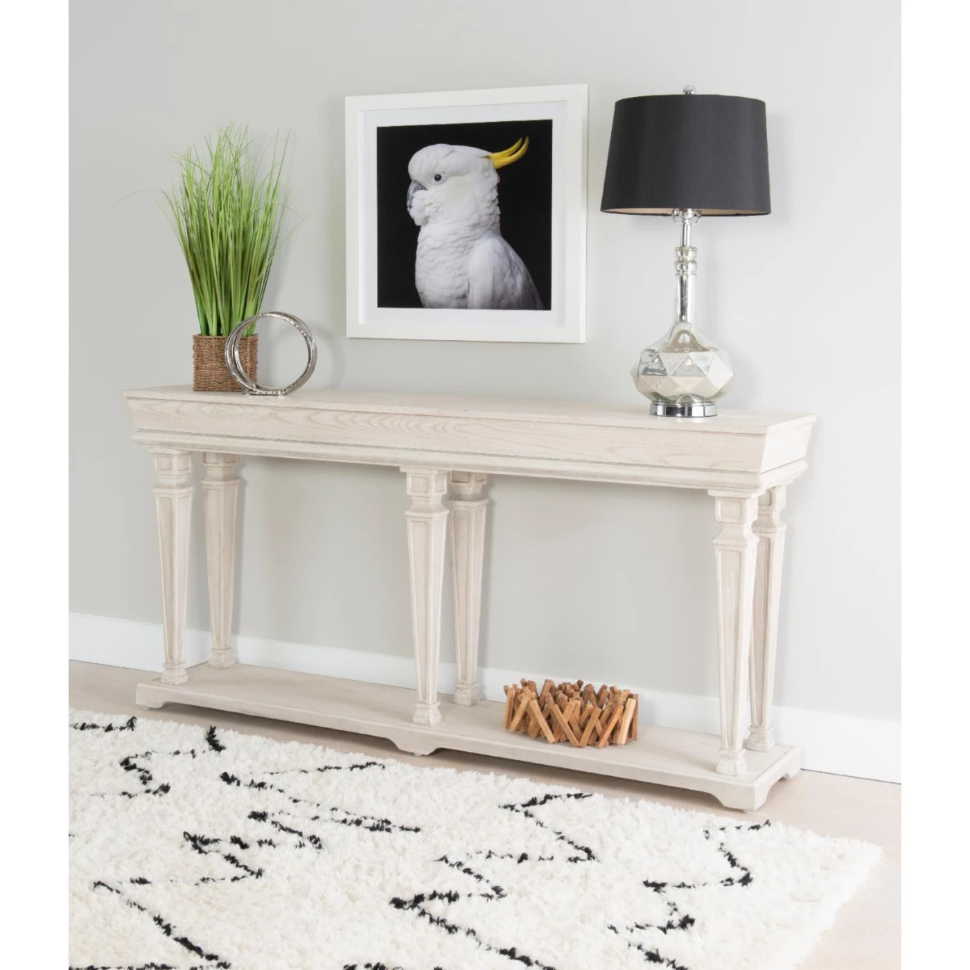 Wholesale π Wood Powell Benjamin Console - Cream 𧨠2 Wholesale π Wood Powell Benjamin Console - Cream 𧨠- Image 2