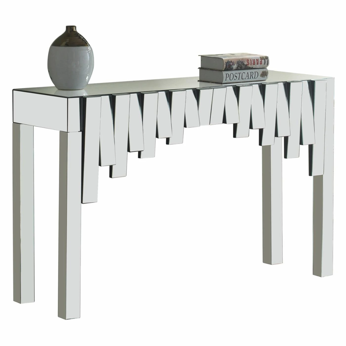Discount π Glass Meridian Furniture Inc Kylie Console Table βοΈ 2 Discount π Glass Meridian Furniture Inc Kylie Console Table βοΈ - Image 2
