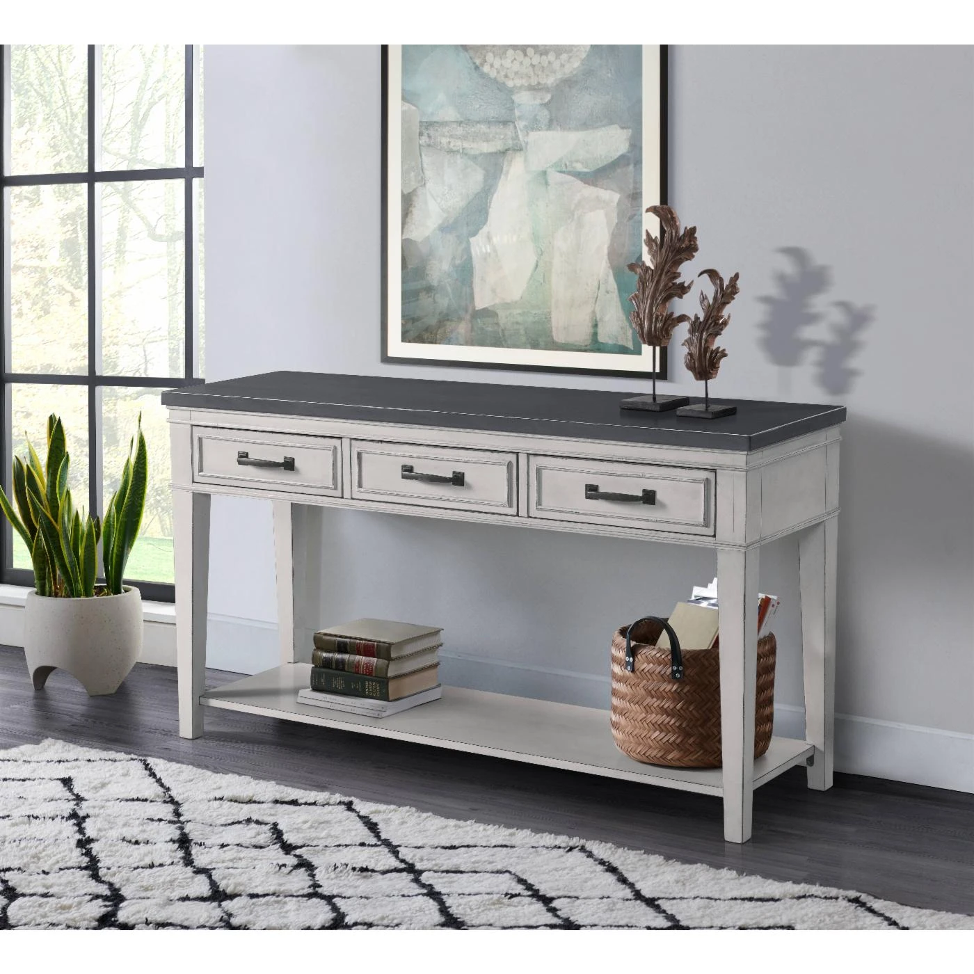Promo ❤️ Wood Martin Svensson Home Del Mar 55 In. Sofa Console Table ???? 2 Promo ❤️ Wood Martin Svensson Home Del Mar 55 In. Sofa Console Table ???? - Image 2