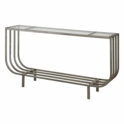Cheap 🎁 Metal Uttermost Arlice Console Table 😀 -Convenience Concepts Shop inuseUMC8953