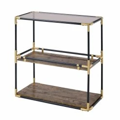 Best Sale ❤️ Metal Acme Furniture Heleris Console Table ????