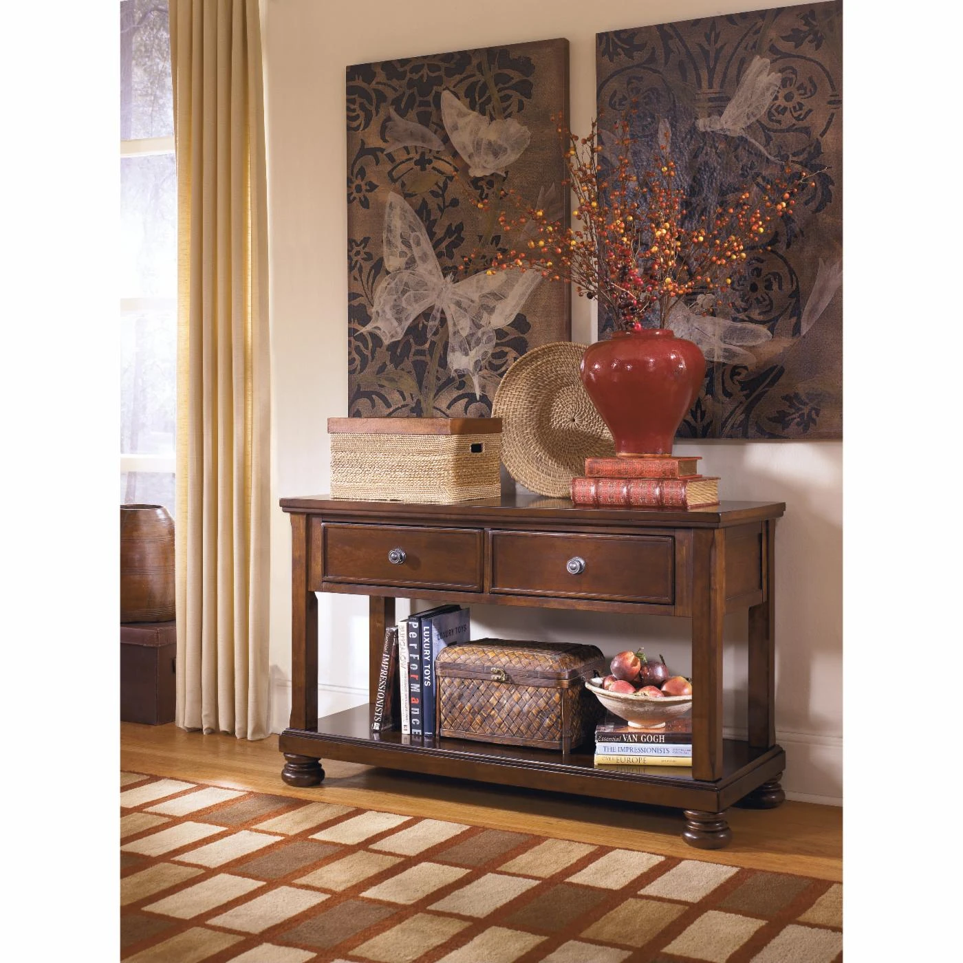 Wholesale ???? Wood Signature Design By Ashley Porter Console Table ✔️ 1 Wholesale ???? Wood Signature Design By Ashley Porter Console Table ✔️