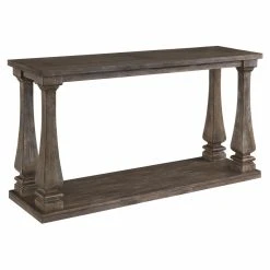 Best Sale ๐ Wood Signature Design By Ashley Johnelle Sofa Table ๐