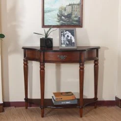 Discount 😀 Wood All Things Cedar Console Display Table 💯