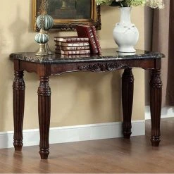 Hot Sale ???? Wood Benzara Brampton Style Sofa Table ????