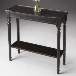 Top 10 😀 Butler Specialty Wood Butler Console Table - Plum Black ✔️
