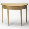 Best deal 🥰 Wood Butler Specialty Masterpiece Hampton Demilune Console Table ⌛