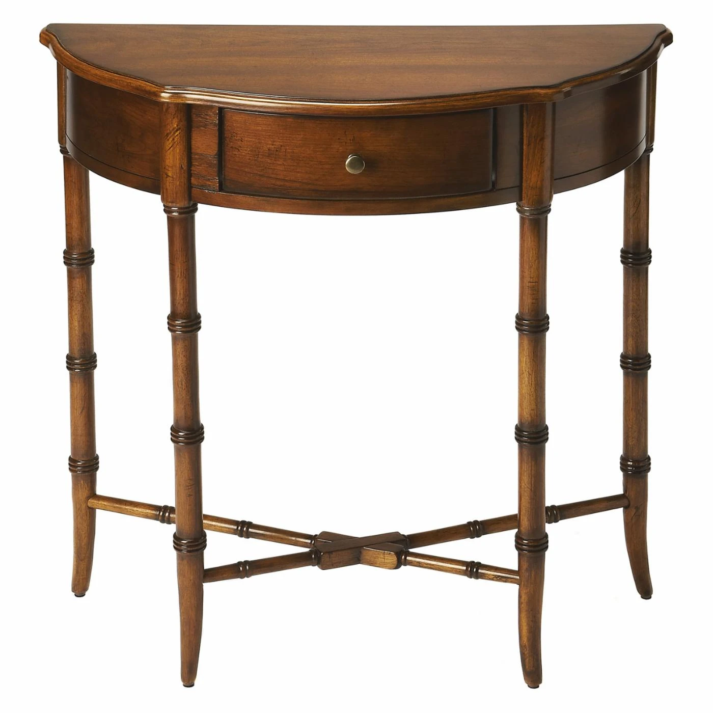 Brand new ???? Wood Butler Specialty Skilling Demilune Console Table ???? 1 Brand new ???? Wood Butler Specialty Skilling Demilune Console Table ????