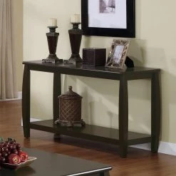 Wholesale 👏 Coaster Furniture Wood Sofa Table - Cappuccino 🥰