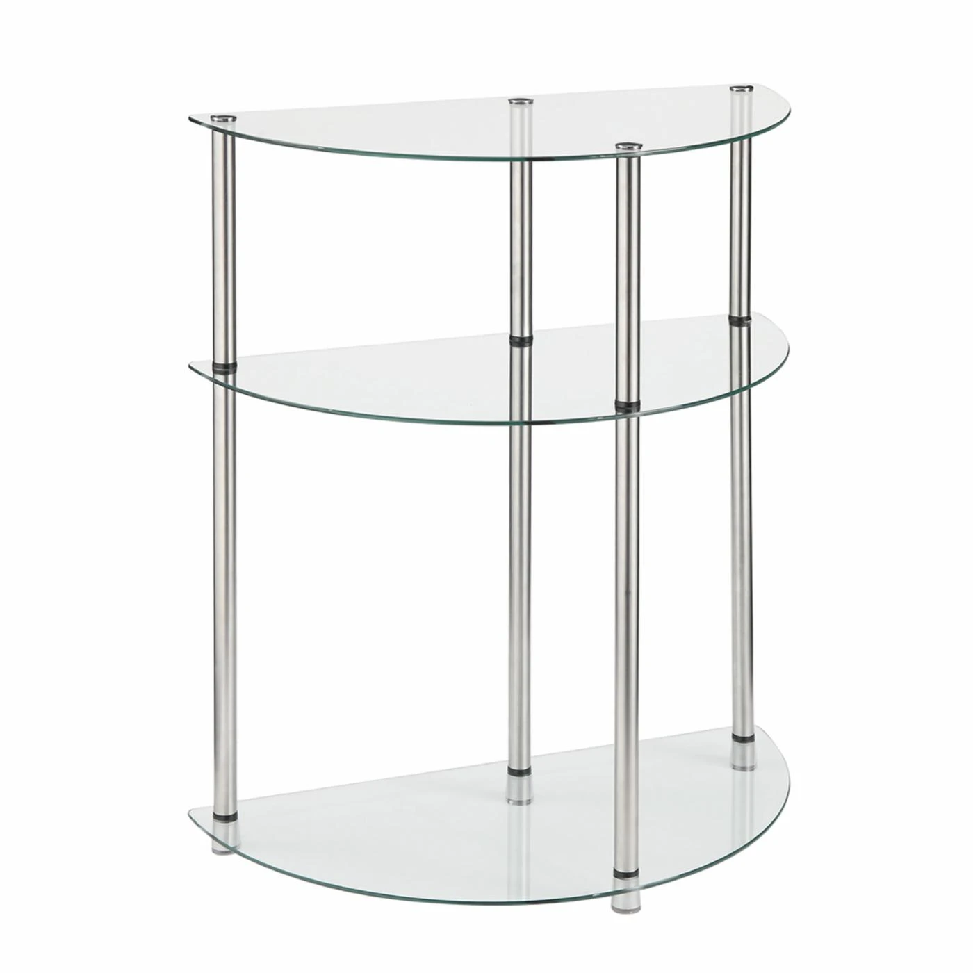 Cheap 🔔 Metal Convenience Concepts 3 Tiered Console Table 🔔 1 Cheap 🔔 Metal Convenience Concepts 3 Tiered Console Table 🔔