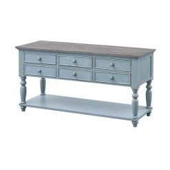 Hot Sale ???? Wood Coast To Coast Imports Bar Harbor 6 Drawer Console Table ????