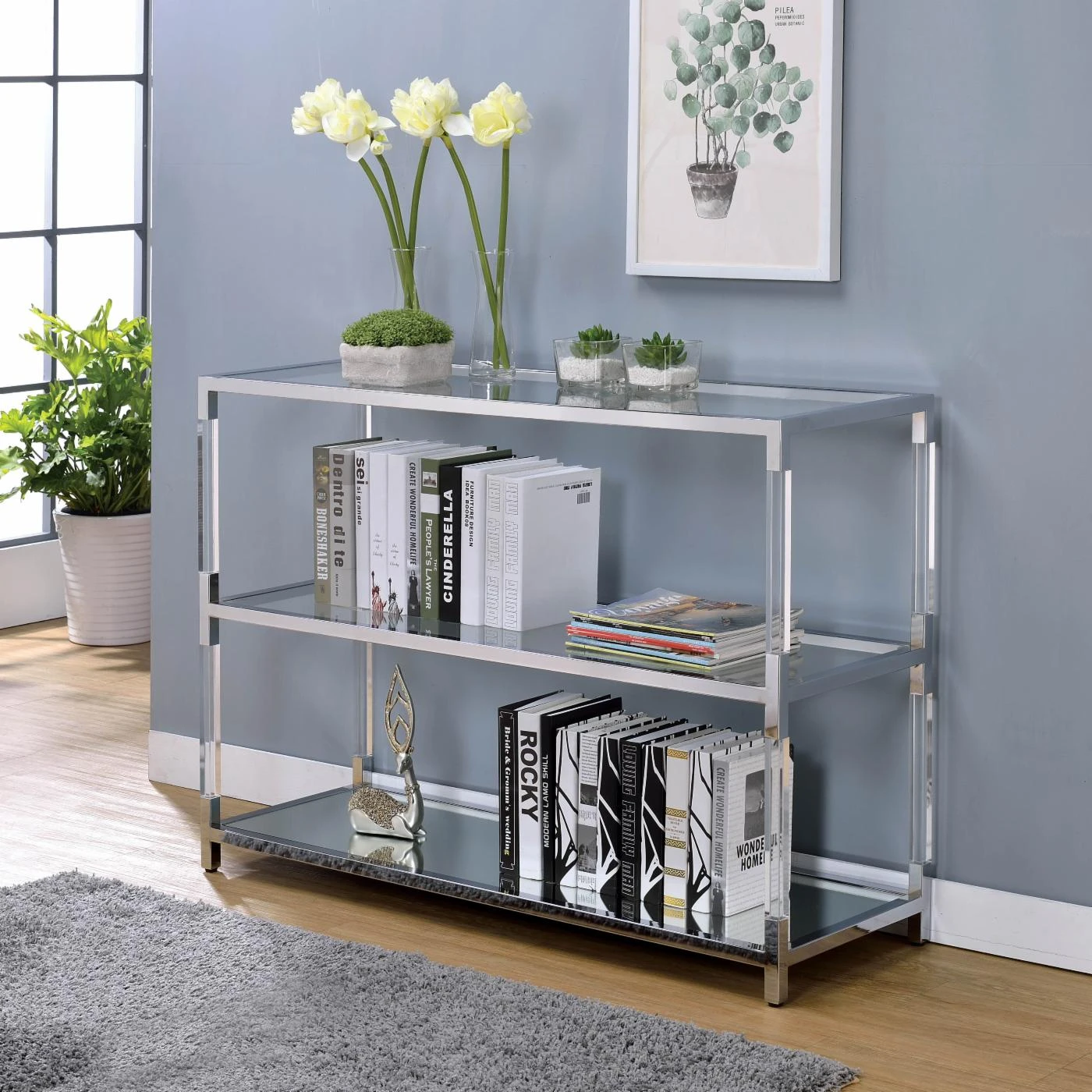 Discount 😉 Acrylic Furniture Of America Zoe Faux Lucite Console Table 🌟 1 Discount 😉 Acrylic Furniture Of America Zoe Faux Lucite Console Table 🌟