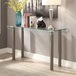 Buy 🎉 Metal Furniture Of America Newman Contemporary Sofa Table 🎉
