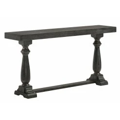 Promo 🛒 Wood Furniture Of America Ari 59 In. Classic Console Table - Gray 😍