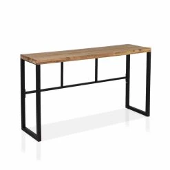 Outlet 🎉 Metal Furniture Of America Jonas Industrial Rectangle Console Table 😍