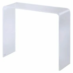 Best Pirce 🔔 Fox Hill Trading Clear Acrylic Console Table 💯