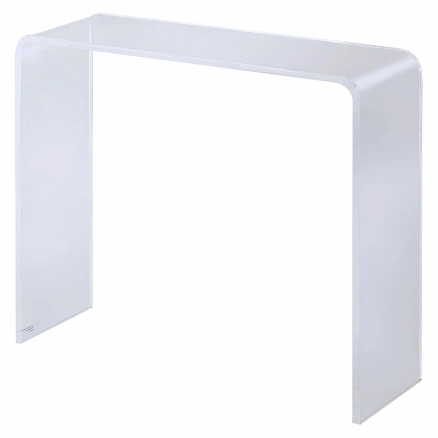 Best Pirce 🔔 Fox Hill Trading Clear Acrylic Console Table 💯 1 Best Pirce 🔔 Fox Hill Trading Clear Acrylic Console Table 💯