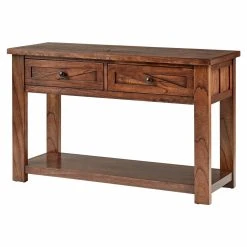 New ???? Wood Weston Home Burleson Sofa Table ????