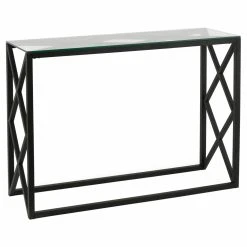 Budget 🔔 Hudson & Canal Metal Hudson & Canal Dixon Console Table 🔥