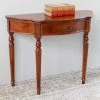 Coupon 🔔 International Caravan Windsor Hand Carved Walnut Stain Wood 1 Drawer Console Table ✨