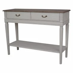 Deals ❤️ Wood International Caravan Ashbury 2 Drawer Console Table 🧨