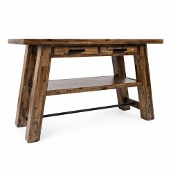Budget ✨ Wood Jofran Cannon Valley Trestle Sofa Table ????