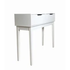 New 🔥 Resin K And B Furniture White Collection Console Table 🎉