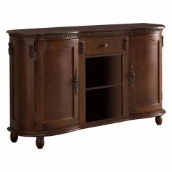 Budget ???? K&B Furniture K&B Furniture C1299 47.5 In. Rectangle Wood Console Table ????