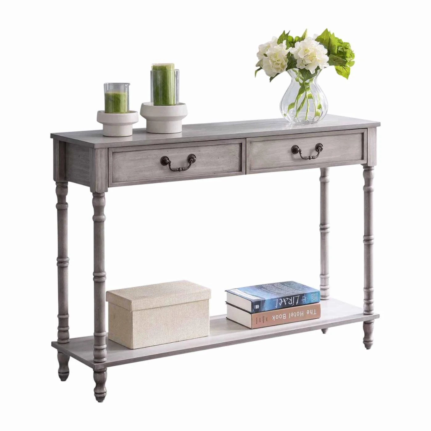 Best deal ???? K&B Furniture Wood K&B Furniture Rustic 2 Drawer Console Table ???? 1 Best deal ???? K&B Furniture Wood K&B Furniture Rustic 2 Drawer Console Table ????