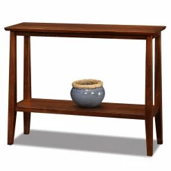 Best deal ⭐ Wood Leick Home Delton Console Hall Stand With Shelf, Sienna 🤩