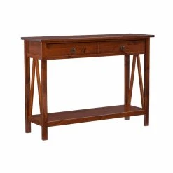 Best Sale ❤️ Wood Linon Home Titian Console Table 🤩