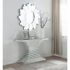Hot Sale ???? Glass Meridian Furniture Inc Nexus Console Table ✨