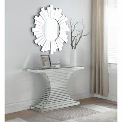 Hot Sale ๐ Glass Meridian Furniture Inc Nexus Console Table โจ