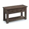 New ⌛ Wood Magnussen Garrett Rectangle Console Table ????