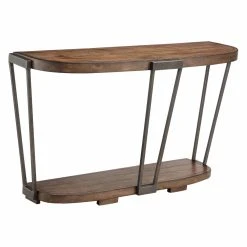Buy 🛒 Wood Magnussen Yukon Industrial Entryway Table ❤️
