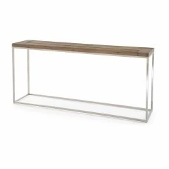 Promo 🌟 Metal Modus Ace Reclaimed Wood Console Table ⭐