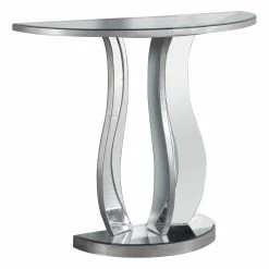 Coupon ๐งจ Glass Monarch Specialties 36 In. Crescent Console Table ๐ฅ