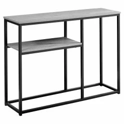 Wholesale 🔥 Metal Monarch Specialties Rectangular Console Table With Half Shelf ⌛