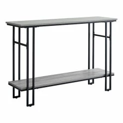 Best deal 🎉 Metal Monarch Specialties Modern Shelved Console Table 🎉