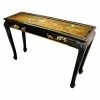 Cheap ???? Wood Oriental Furniture Claw Foot Gold Leaf Console Table ⭐