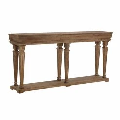 Cheap 💯 Powell Benjamin Console - Weathered Driftwood 😉