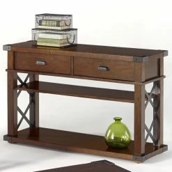 Cheapest ⭐ Wood Progressive Furniture Landmark Console Table ❤️