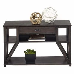 Cheapest 🥰 Progressive Furniture Wood Progressive Consort Sofa/Console Table 👍