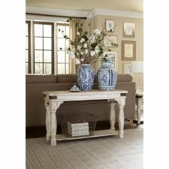 Cheapest 👏 Wood Riverside Furniture Regan Sofa Table 💯