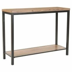 Coupon ✨ Metal HN Home Elwood Modern Farmhouse Console Table ✔️