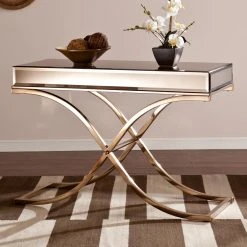 Top 10 ๐ Metal Southern Enterprises Ava Mirrored Console Table ๐