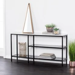 Promo ๐ Metal Southern Enterprises Corman Console Table โค๏ธ