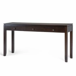 Cheap ???? Brooklyn & Max Brooklyn + Max City 3 Drawer Solid Wood Console Table ????