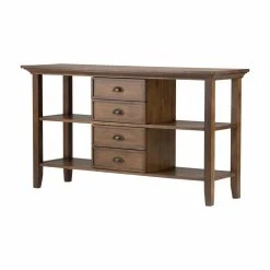 Cheapest ⌛ Brooklyn & Max Brooklyn + Max Stanwick Rustic Pine Wood Console Table ????