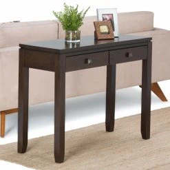 Best reviews of ???? Brooklyn & Max Wood Brooklyn + Max City 2 Drawer Console Table ❤️